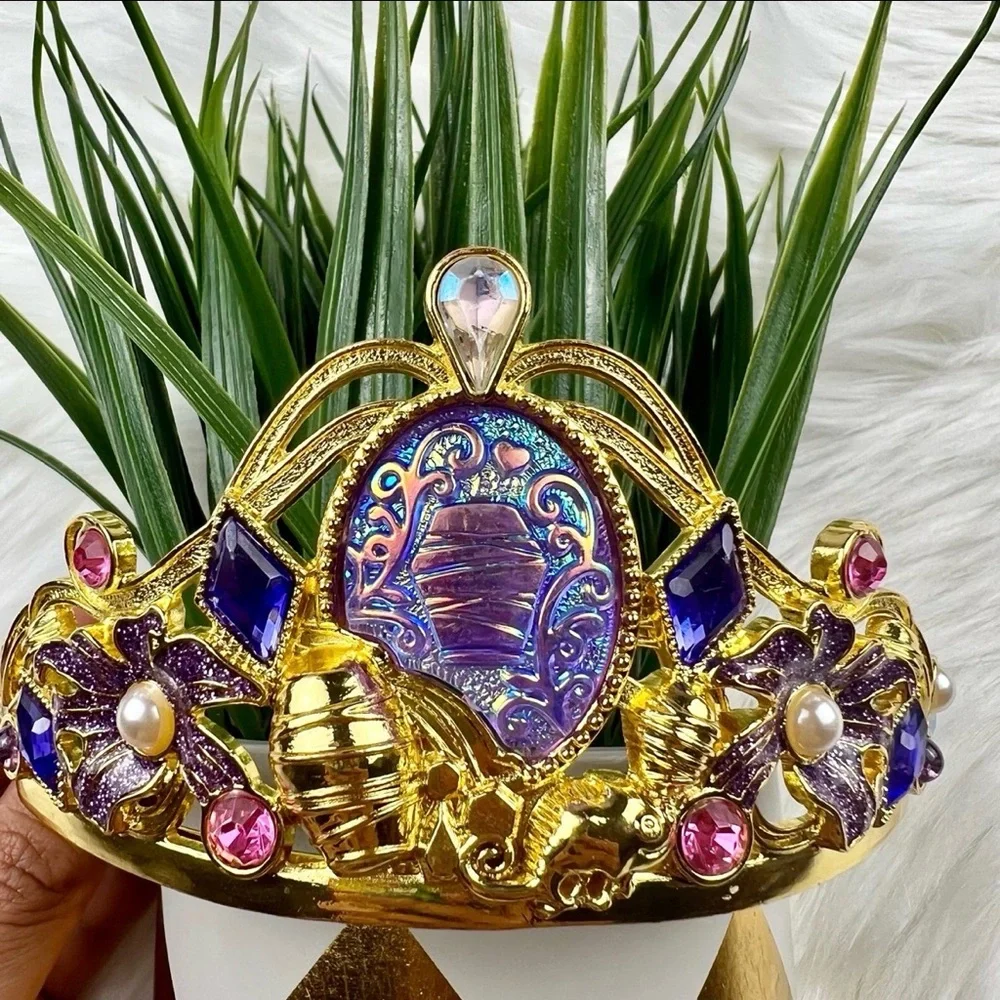 Disney Store Rapunzel Tiara Crown Tangled Princess Costume Accessory - Picture 3 of 6